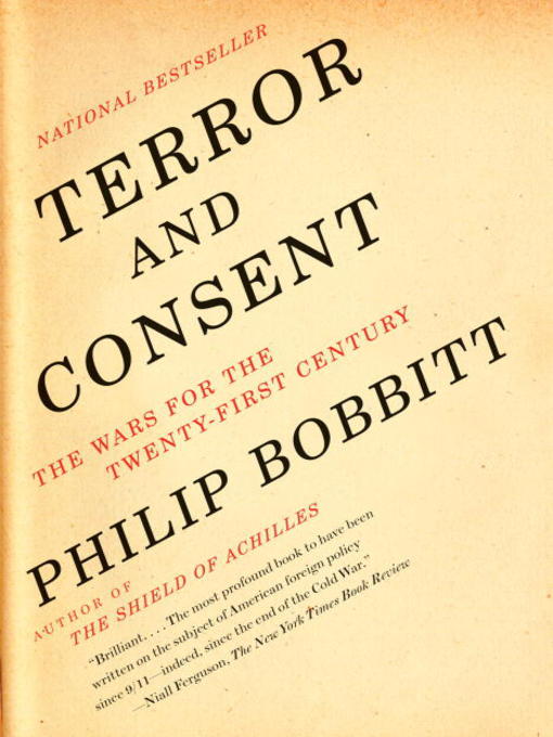 Title details for Terror and Consent by Philip Bobbitt - Available